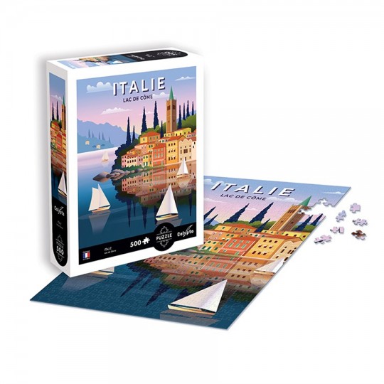 Puzzle 500 pcs Italie, Lac de Côme - Calypto Calypto - 4