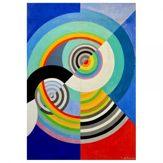Puzzle 500 pcs Rythme n°3, Robert Delaunay - Calypto Calypto - 3