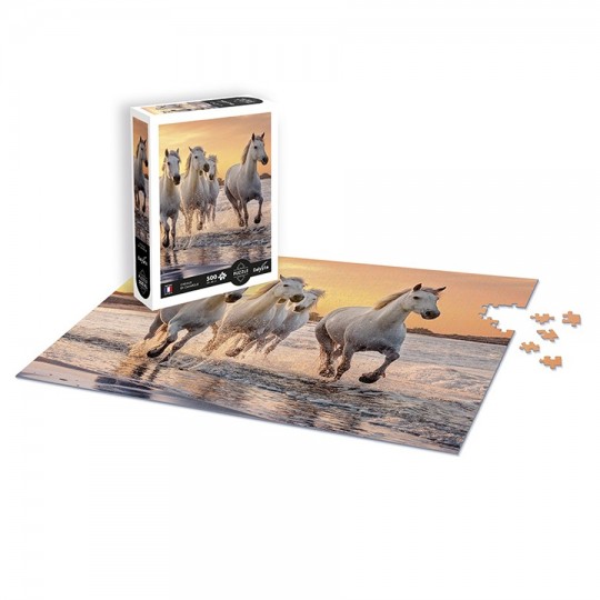 Puzzle 500 pcs XL Chevaux en Camargue - Calypto Calypto - 3