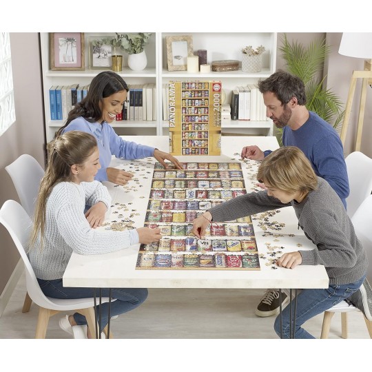 Puzzle Panorama 2000 pcs Soft cans - Educa Educa - 2