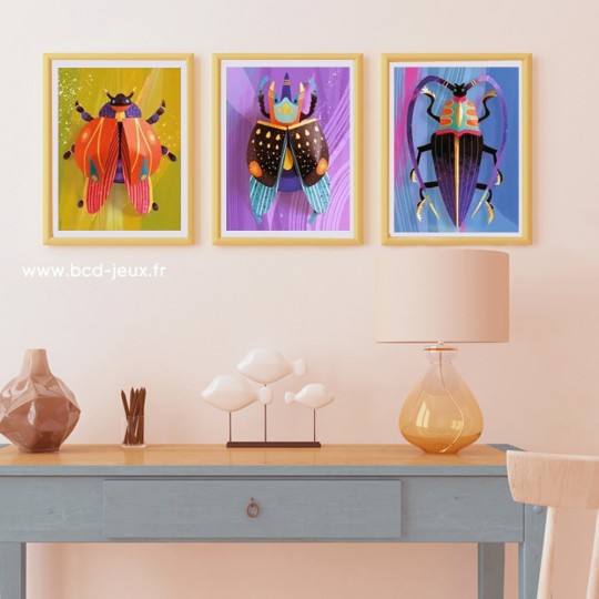 Tableaux 3D Paper bugs - Djeco Djeco - 2
