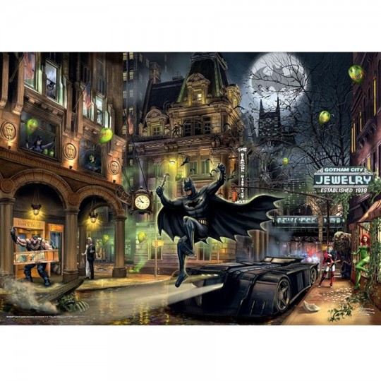 Puzzle 1000 pcs DC, Batman, Gotham City - Puzzles Schmidt Schmidt - 3