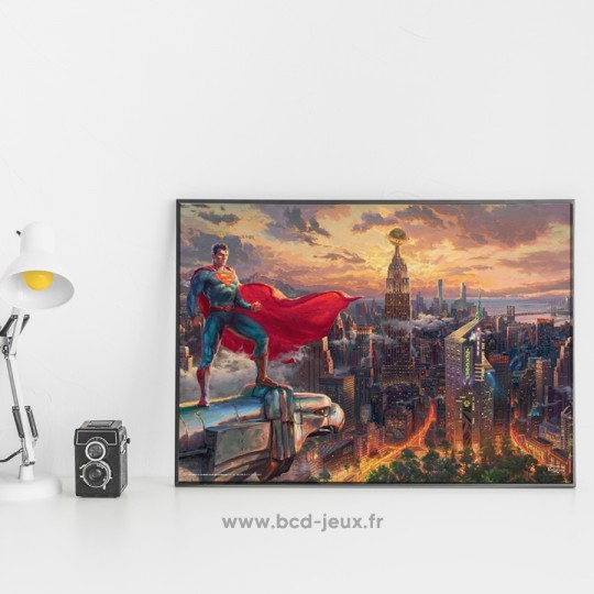 Puzzle 1000 pcs DC, Superman Protecteur de Metropolis - Puzzles Schmidt Schmidt - 2