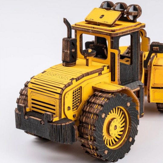 Bulldozer - Puzzle en Bois 3D Rokr Rokr - 3