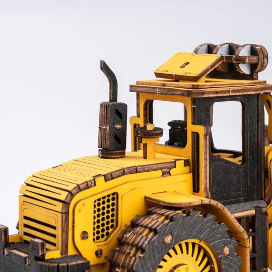Bulldozer - Puzzle en Bois 3D Rokr Rokr - 4