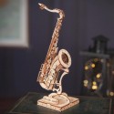Saxophone - Puzzle 3D Mécanique en bois Rolife Rolife - 3 Saxophone - Puzzle 3D Mécanique en bois Rolife Rolife - 3