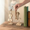 Saxophone - Puzzle 3D Mécanique en bois Rolife Rolife - 4 Saxophone - Puzzle 3D Mécanique en bois Rolife Rolife - 4