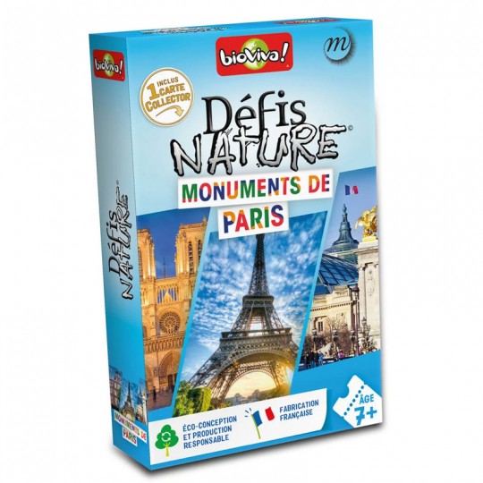 Défis Nature - Monuments de Paris Bioviva Editions - 1