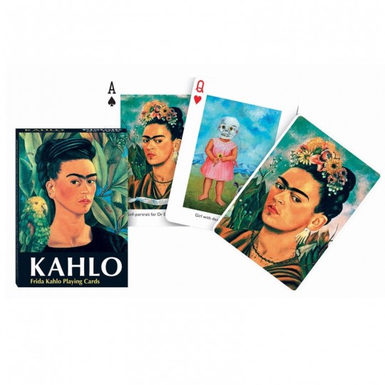 Jeu de 55 cartes Frida Kahlo - Piatnik Piatnik - 1