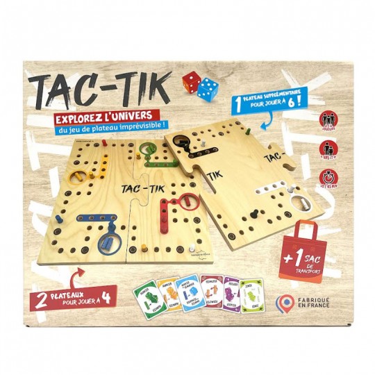 Jeu du Tac-Tik pour 2 à 6 joueurs Cadetel - 4