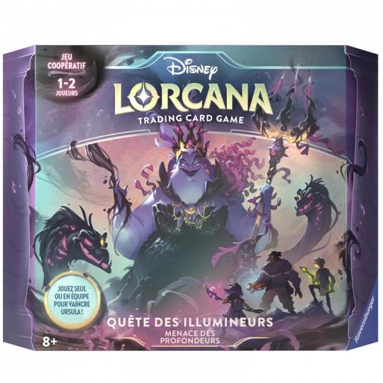 Coffret Quête des Illumineurs - Menace des Profondeurs Chapitre 4 - Disney Lorcana TCG Disney Lorcana TCG - 1