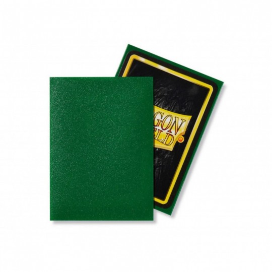 100 Sleeves Standard Dragon Shield Matte Emerald Dragon Shield - 1