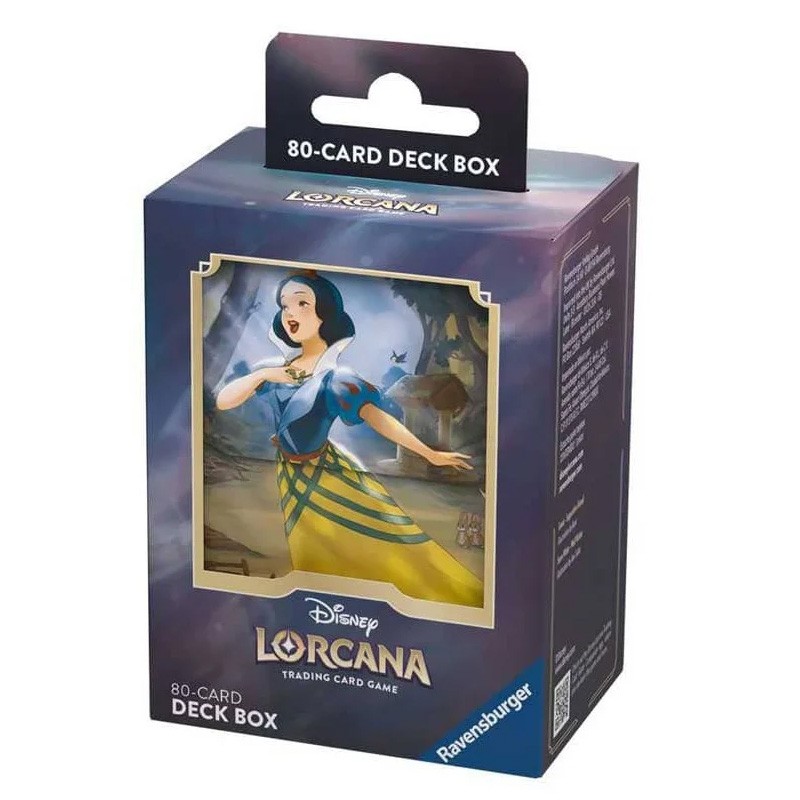 Boite de Disney Lorcana TCG - Chapitre 4 : Deckbox Blanche-Neige