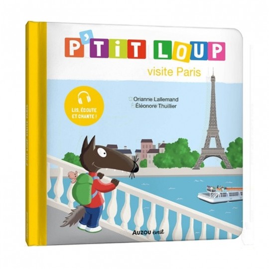 Mon album : P'tit loup visite Paris - Auzou Auzou - 1