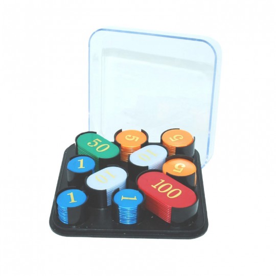 100 Jetons roulette imprimé or - HOT Games Hot Games - 1
