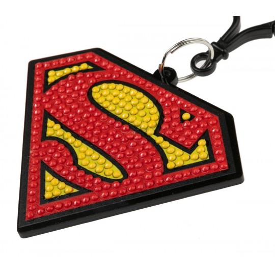 CRYSTAL ART Charms à diamanter - logo Superman Crystal Art - 2