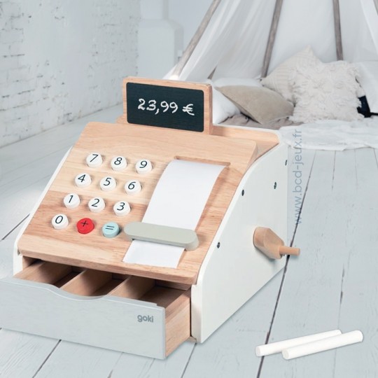 Caisse enregistreuse avec effet sonore à l'ouverture - Goki Goki - 2