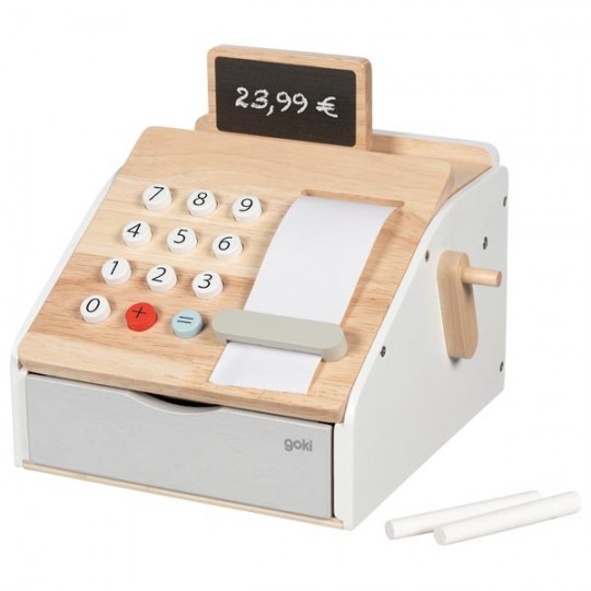 Caisse enregistreuse avec effet sonore à l'ouverture - Goki Goki - 1