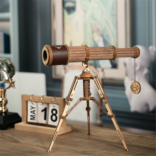 Télescope Monoculaire - Puzzle en Bois 3D Rokr Rokr - 2