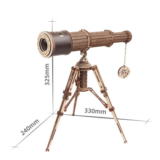 Télescope Monoculaire - Puzzle en Bois 3D Rokr Rokr - 4