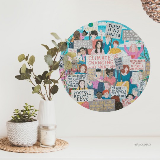 Puzzle Climate action - 500 pcs Eeboo - 2