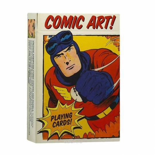 Jeu de 55 cartes - Thème Vintage Comic Piatnik - 2