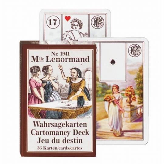 Jeu de 36 cartes - Jeu du Destin Mlle Lenormand Piatnik - 1