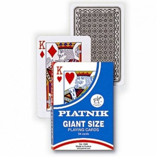 Jeu de 54 cartes Géantes Piatnik - 3