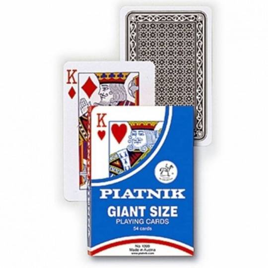 Jeu de 54 cartes Géantes - Piatnik Piatnik - 3