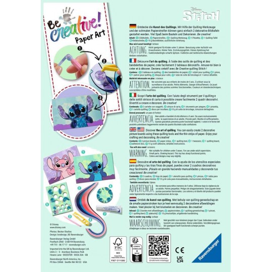 Be Creative Quilling Stitch - Ravensburger Ravensburger - 4