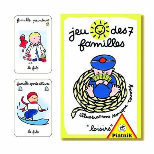 Jeu de 7 Familles Loisirs - Piatnik Piatnik - 2
