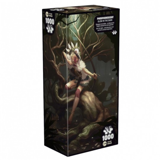 Puzzle Twist Phospho 1000 pcs Forest Spirit iello - 1