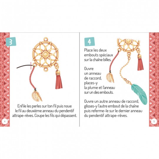 Mon superbe bijou : Mon joli collier attrape-rêves - Auzou Auzou - 3
