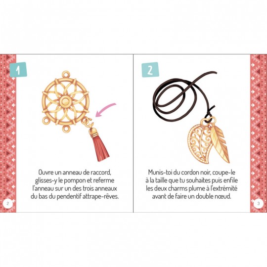 Mon superbe bijou : Mon joli collier attrape-rêves - Auzou Auzou - 4