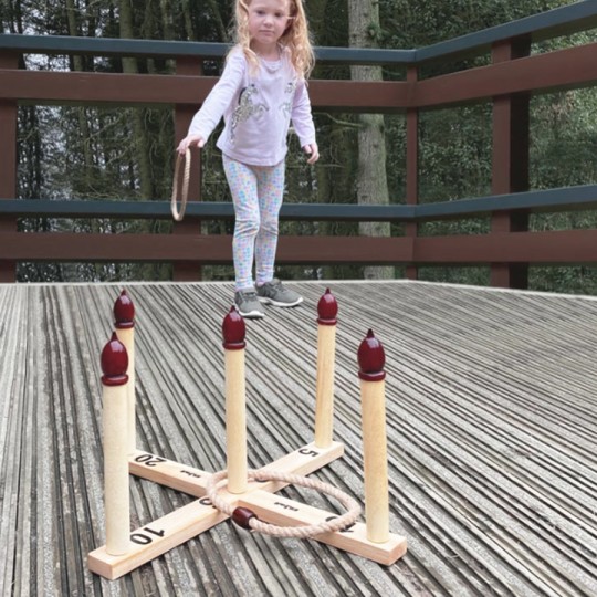 Jeu des anneaux géant Luxe - 51cm Uber Games - 2
