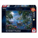 Puzzle 1000 pcs Disney, La Petite Sirène et le Prince Eric - Schmidt