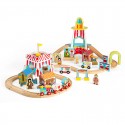 Coffret Train Fête Foraine 54 pcs - Bigjigs BigJigs Toys - 1 Coffret Train Fête Foraine 54 pcs - Bigjigs BigJigs Toys - 1