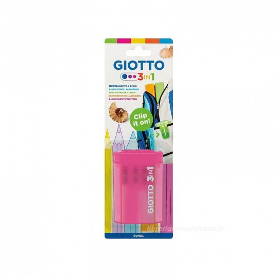 Blister 1 Taille-crayon 3 en 1 Giotto Giotto - 1