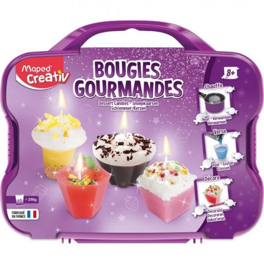 Mallette Bougies Gourmandes à confectionner - Maped Creativ Maped - 5