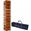 Jenga géant 150cm Verni Hardwood : taille Géant - Ubergames