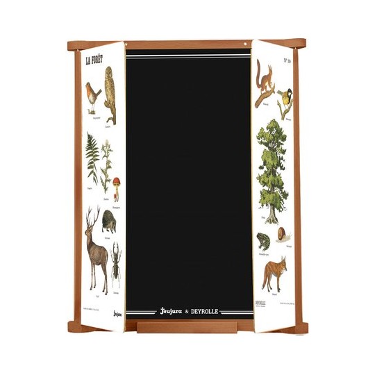 Tableau Triptyque "La Forêt" Deyrolle - Jeujura Jeujura - 5