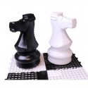 Cavalier Blanc 22cm à l'unité pour Echecs géant 30 cm Uber Games - 2 Cavalier Blanc 22cm à l'unité pour Echecs géant 30 cm Uber Games - 2