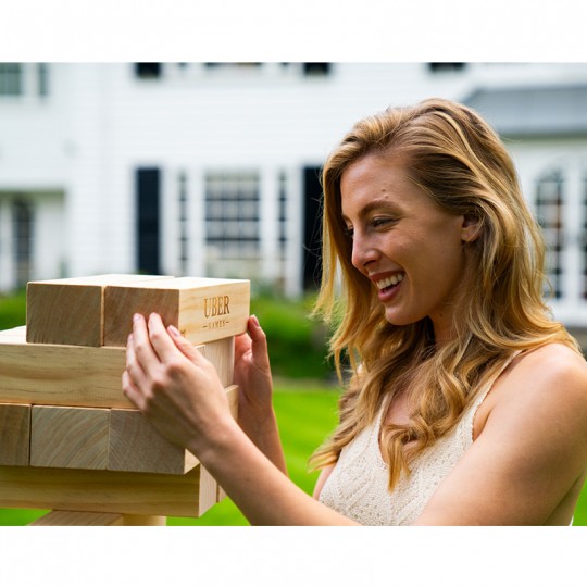 Jenga géant 2m - taille : Mega 2m - Ubergames Uber Games - 3