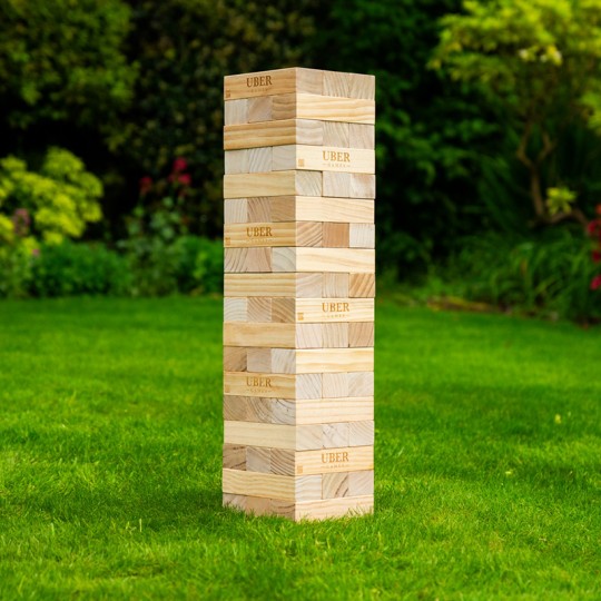 Jenga géant 2m - taille : Mega 2m - Ubergames Uber Games - 7