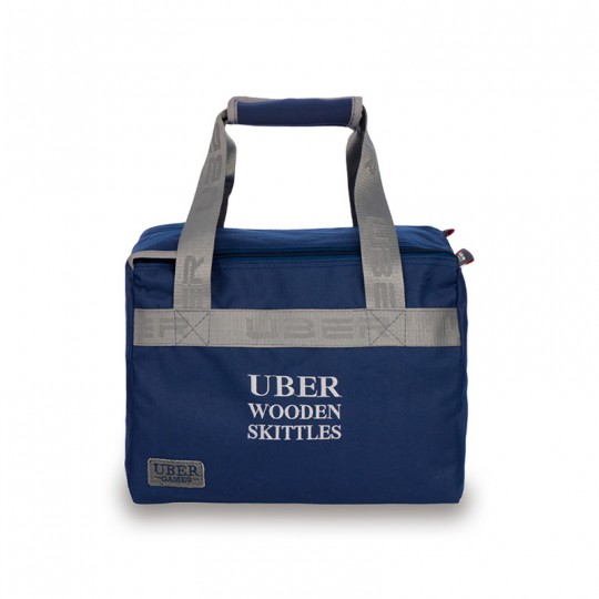 Quilles en bois Bowling Vernis + sac rangement Uber Games - 4