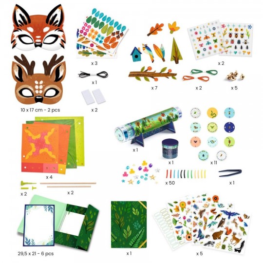 Coffret 5 activités Nature DIY - Djeco Djeco - 4
