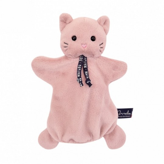 Doudou marionnette Dorlotin Chat Rosée - Maïlou Tradition Maïlou Tradition - 1