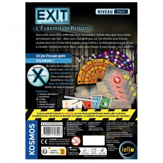 Exit : L'Evasion de prison (Expert) iello - 3