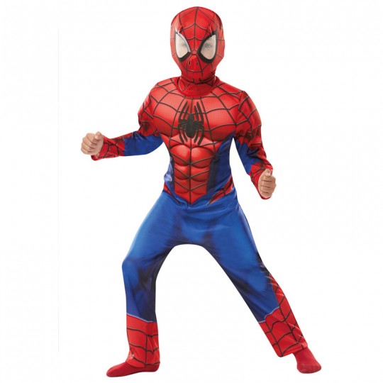 Déguisement luxe Spider-Man 7-8 ans - Rubies Rubies - 1