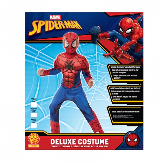 Déguisement luxe Spider-Man 7-8 ans - Rubies Rubies - 2